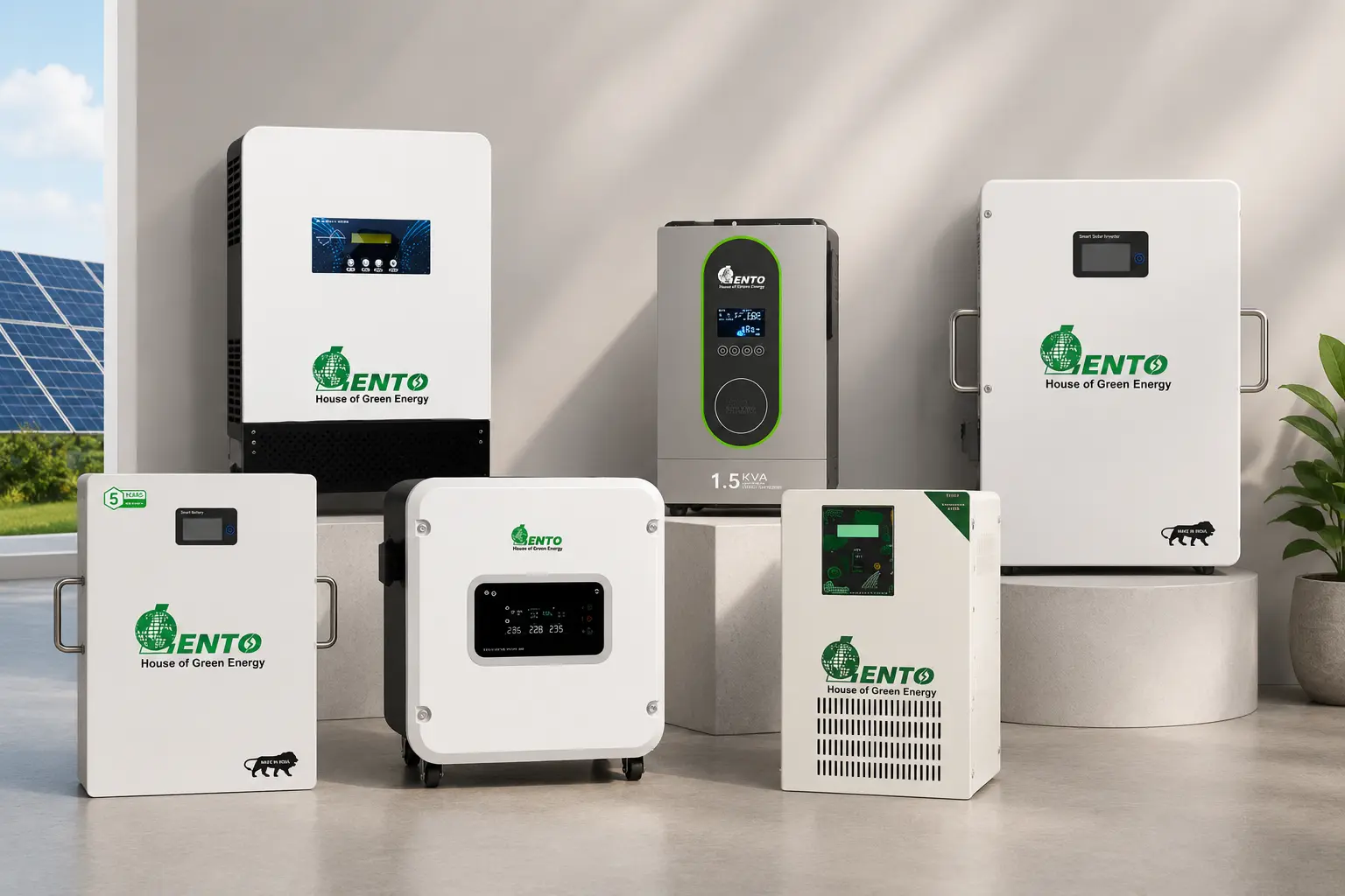 5kW Inverter with Lithium Battery